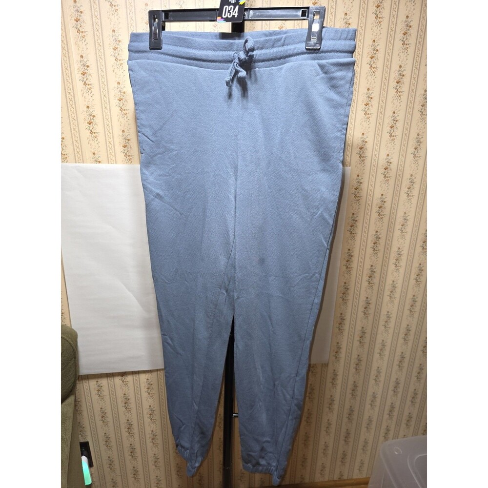 Alternative Apparel Joggers Womens Medium Blue Sweatpants Lounge Elastic Waist